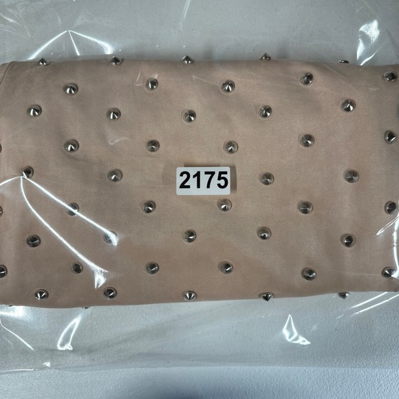 Forever 21‎ Plus Blush Pink Studded Suede Mini Skirt 3X holiday party Barbiecore - Picture 9 of 10